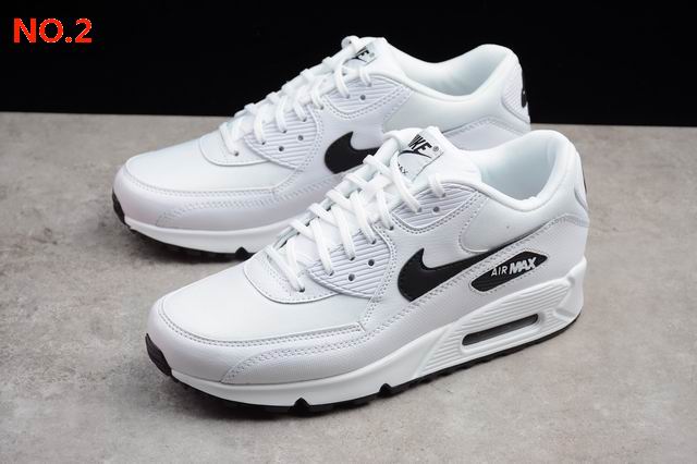 Nike Air Max 90 Mens Shoes White NO.2;